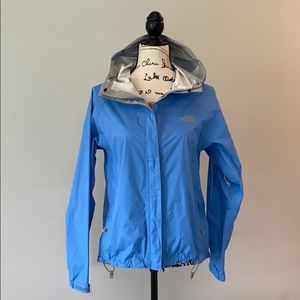 North Face Blue Lightweight Rain Jacket